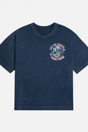 Let Me Check Your Mind Cosmic Astronaut Design for Creative Souls T-Shirt